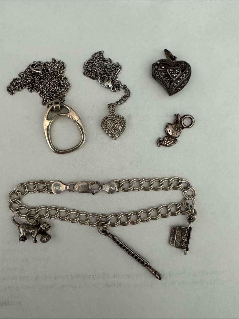 Sterling Silver Jewelry Bundle with James Avery  Necklace